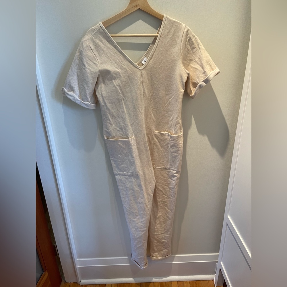 Smash +Tess Aria romper in Heather Almond size XXS